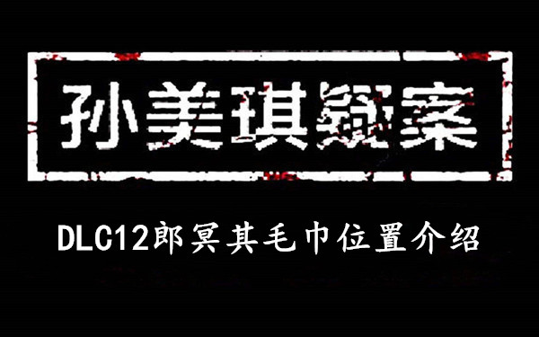 孙美琪疑案DLC12郎冥其毛巾位置介绍