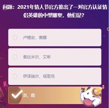 lol2月8日每日明星挑战题目答案汇总