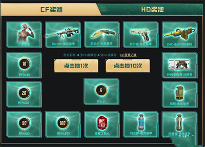 CF13周年套装返场活动介绍