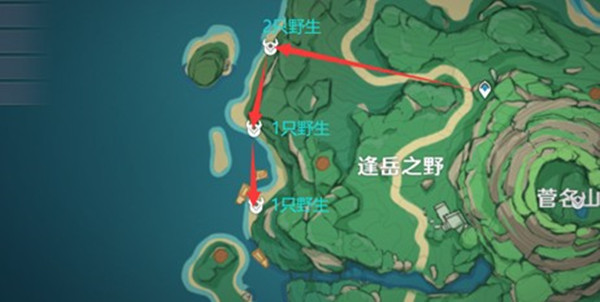 原神兽境之狼刷怪路线攻略