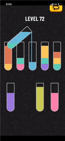 微信小程序水排序谜题72关怎么过