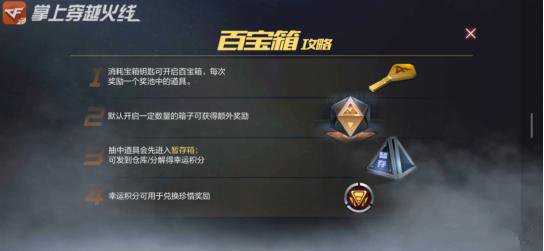 CF手游百宝箱活动2021在哪进